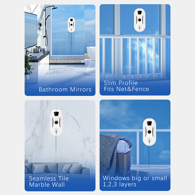 💎 Nettoyeur de Vitres Intelligent – Automatique & Sans Traces